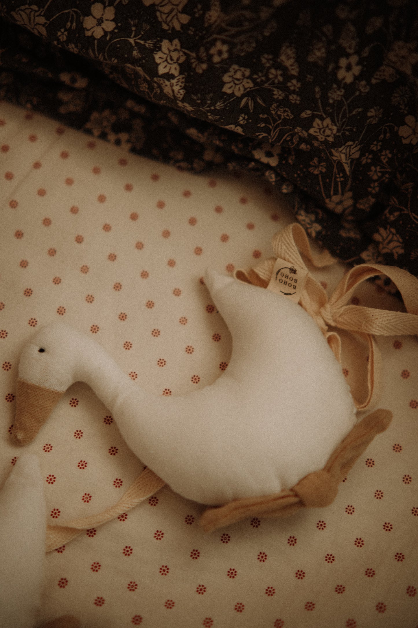 White Goose Cotton Garland, Nursery Wall Hanging Decor, goose birthday bunting