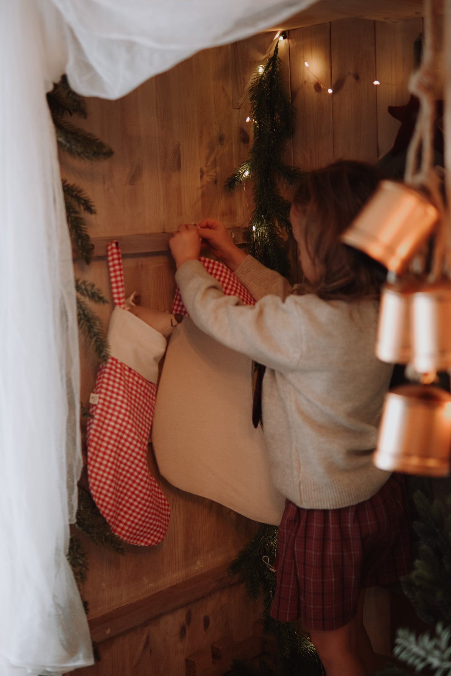 Red Christmas Stocking Ornament: Festive Holiday Decoration