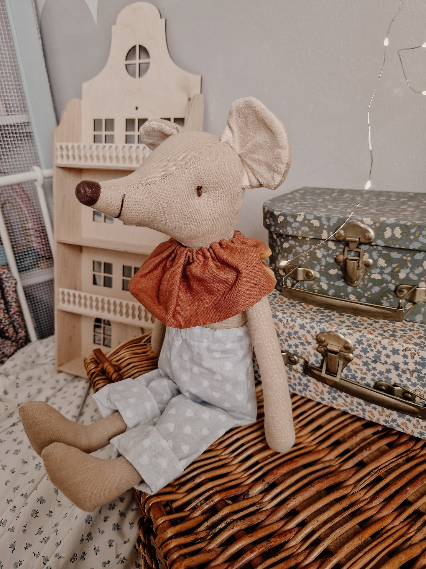 Mice stuffed decoration, cotton Mouse Doll