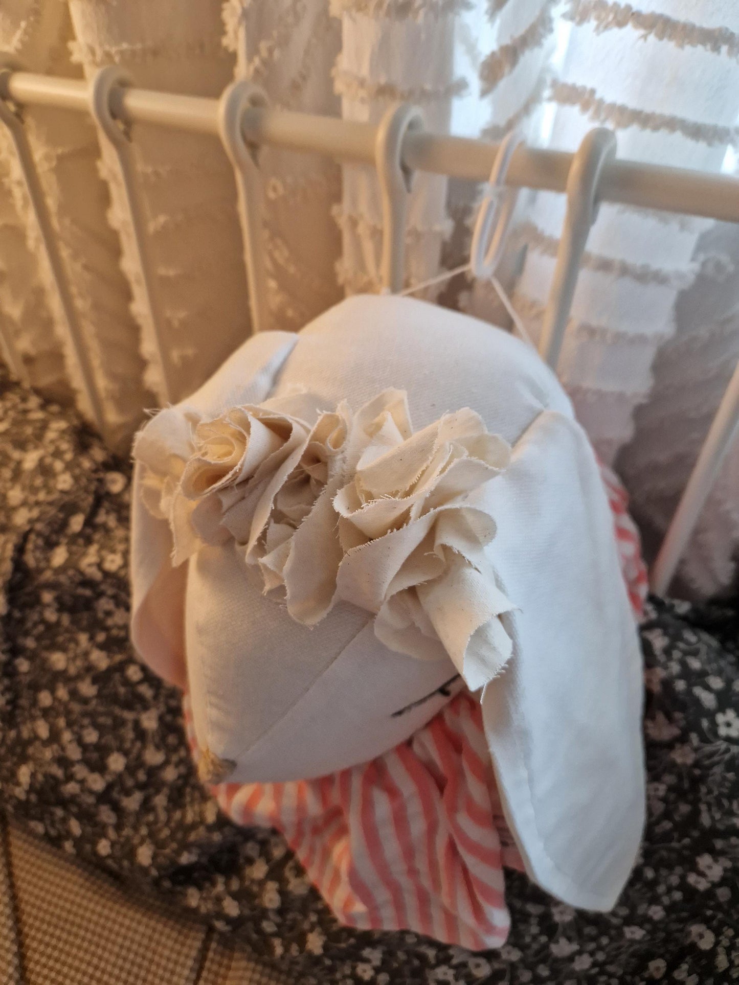 Circus Bunny Head decoration toy, Hanging Rabbit Trophy