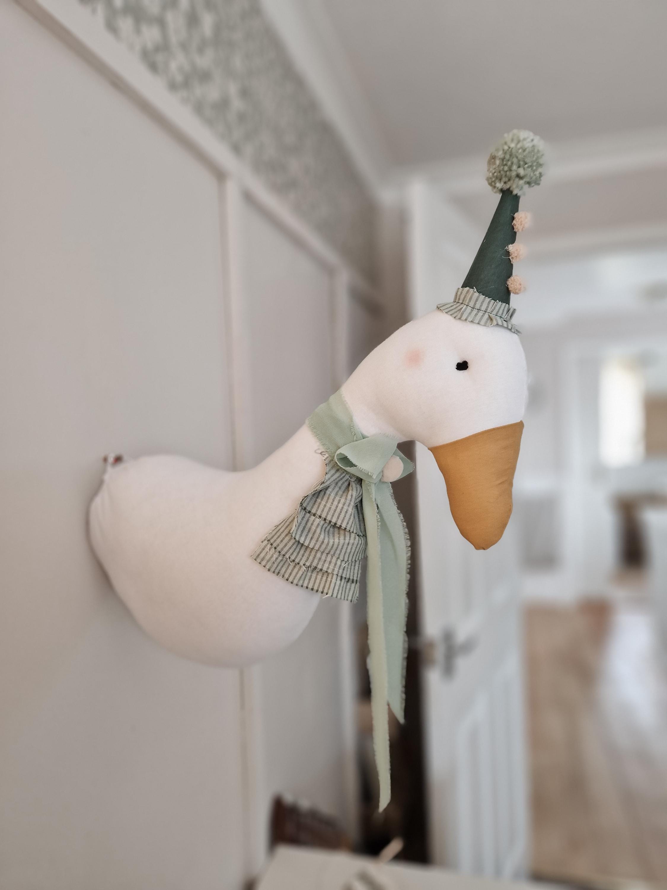 Zirkusente Kinderzimmer Dekoration, Tierkopf Wandbehang