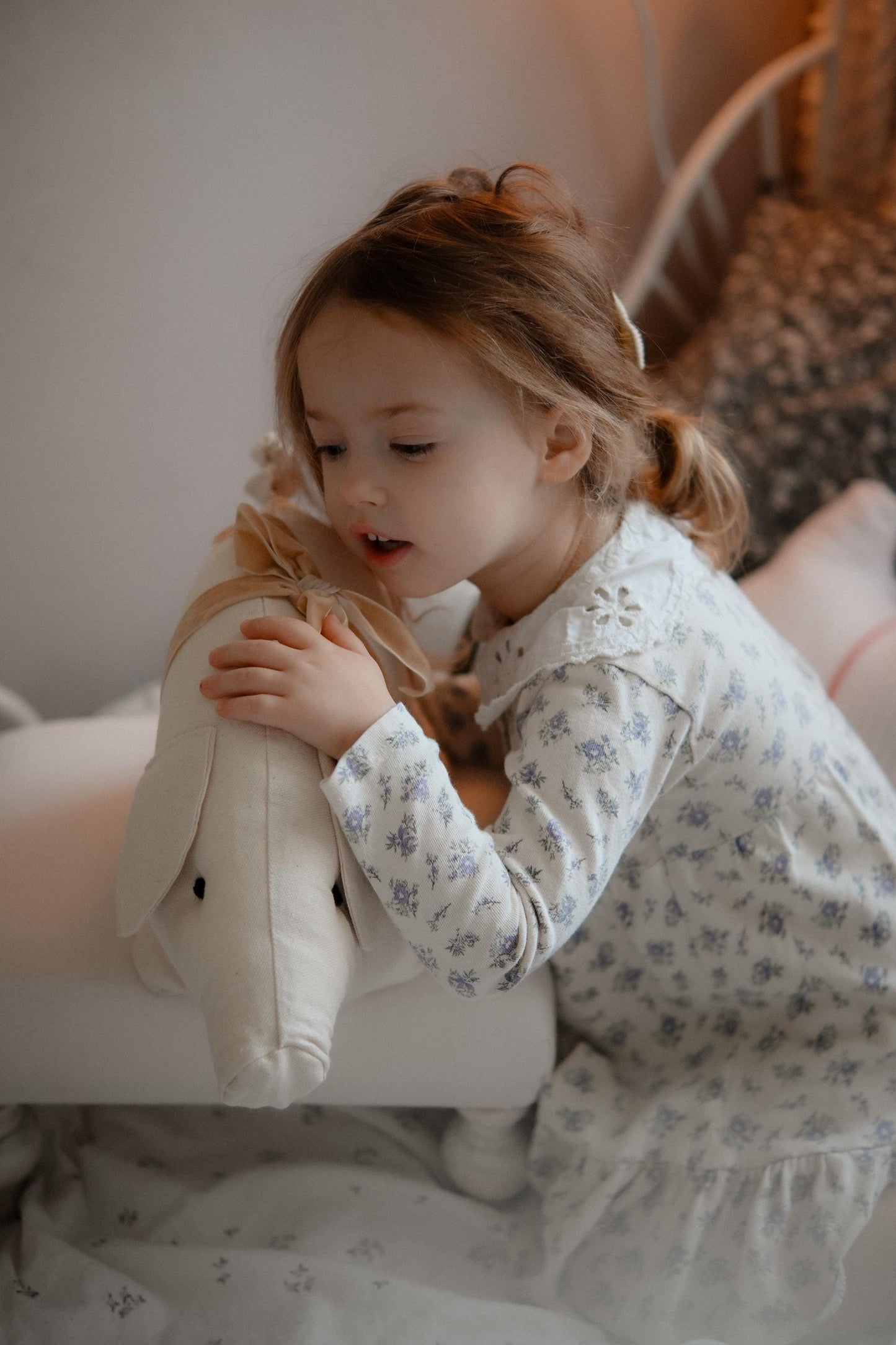 Beige Plush Pig Stuffed Animal, Cotton Pig Cushion