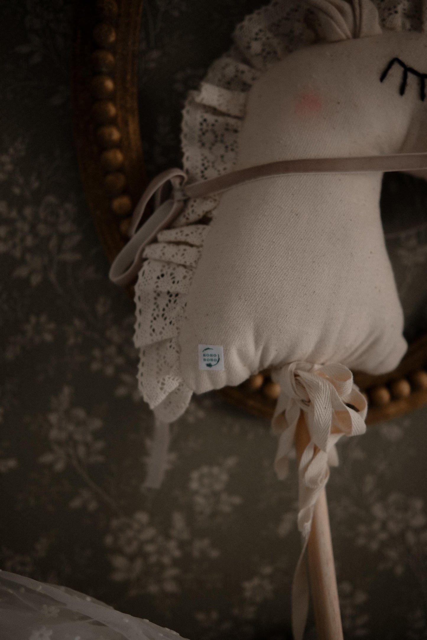 Mini Hobby Horse for Doll, Stick Horse Toy