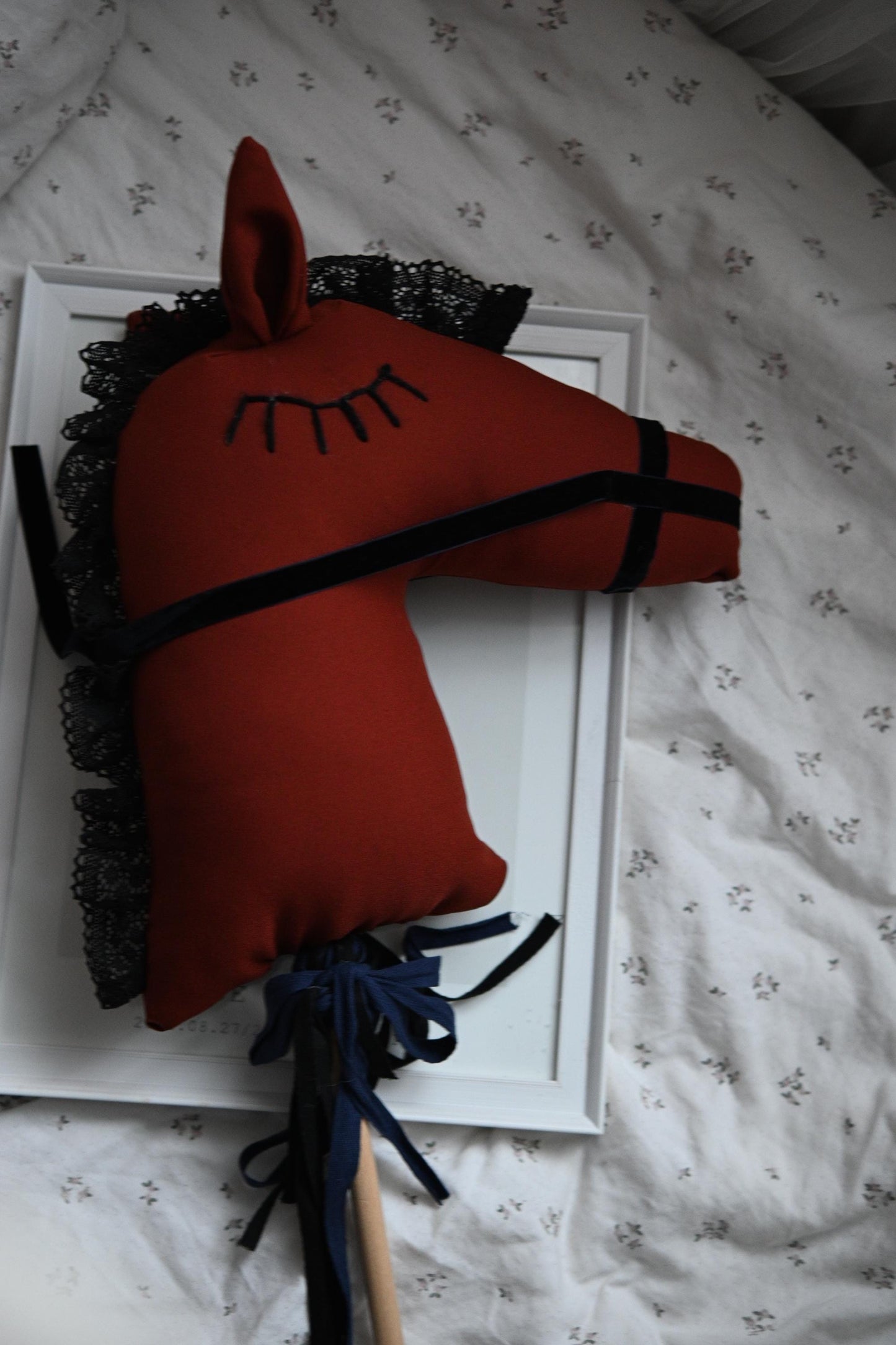 Brown Hobby Horse toy, Interactive Riding Animal Toy