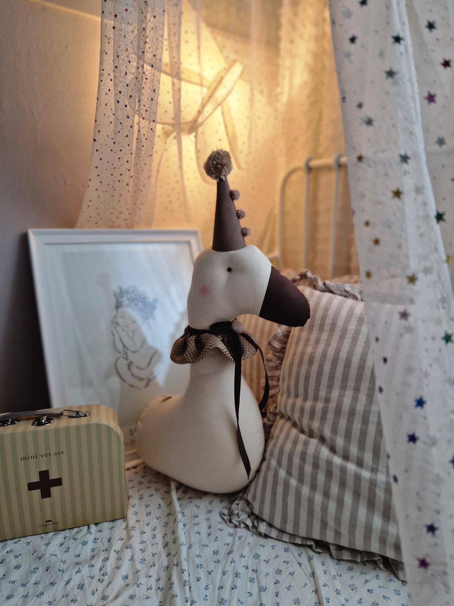 Circus Duck Wall Decor, Animal Hanging Nursery Art