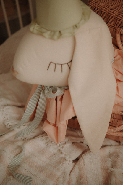 Circus bunny head wall decoration – hanging rabbit décor for nursery and kids’ room