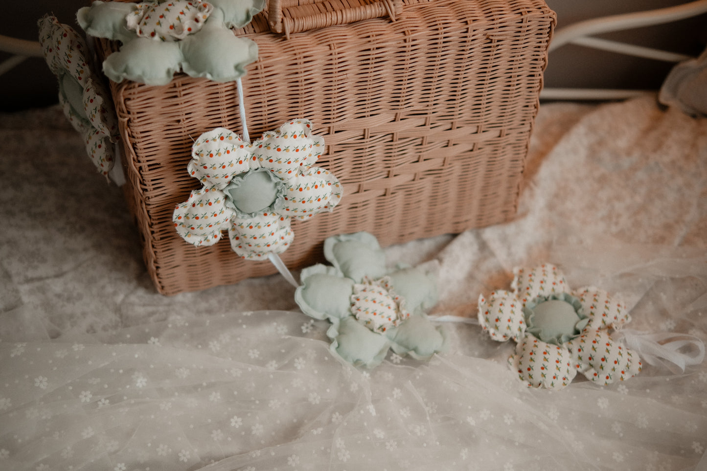 Flowers Garland, Nursery Floral Hanging Decoration