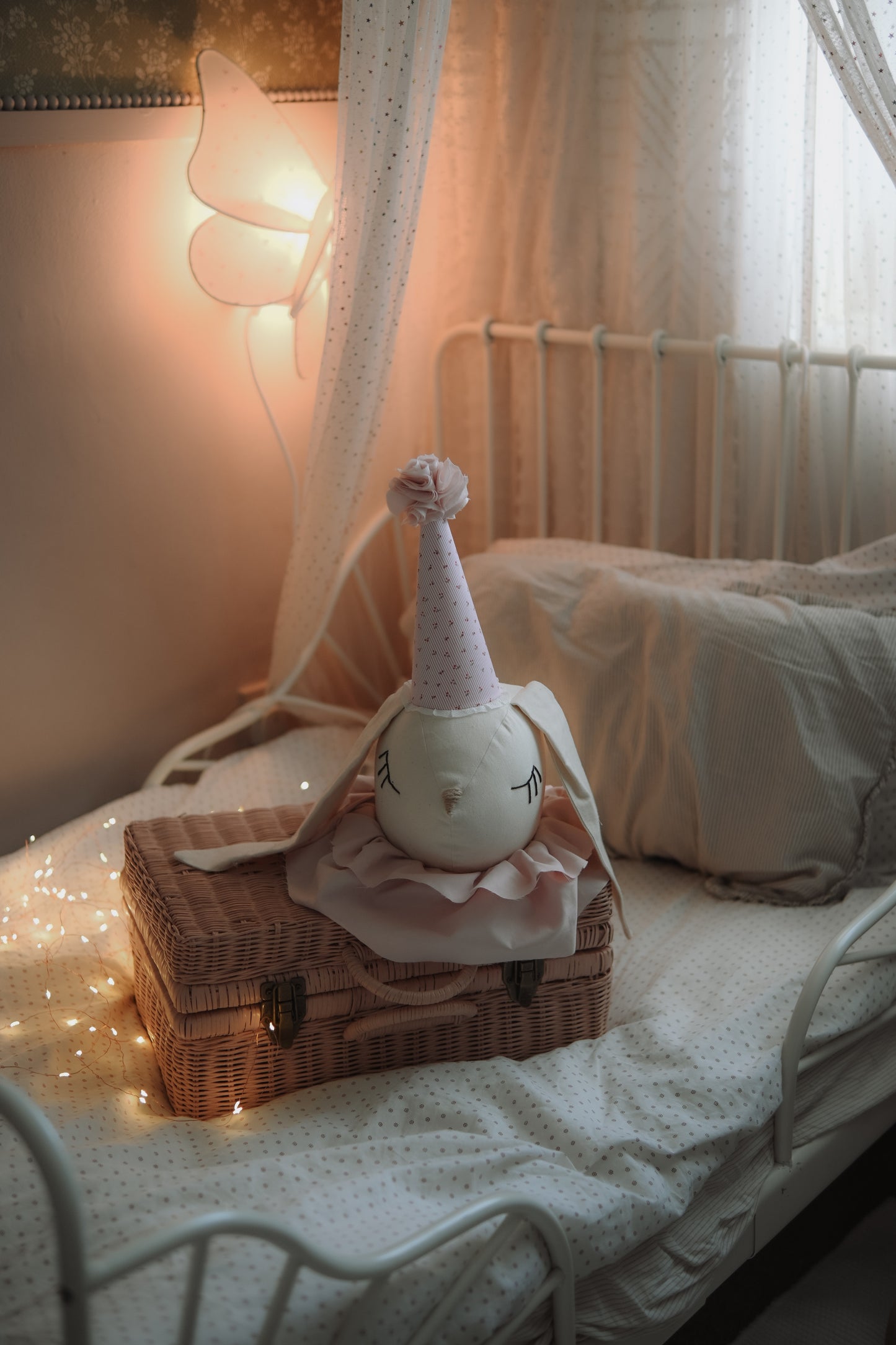 Rabbit hanging Head decoration, circus bunny Trophy