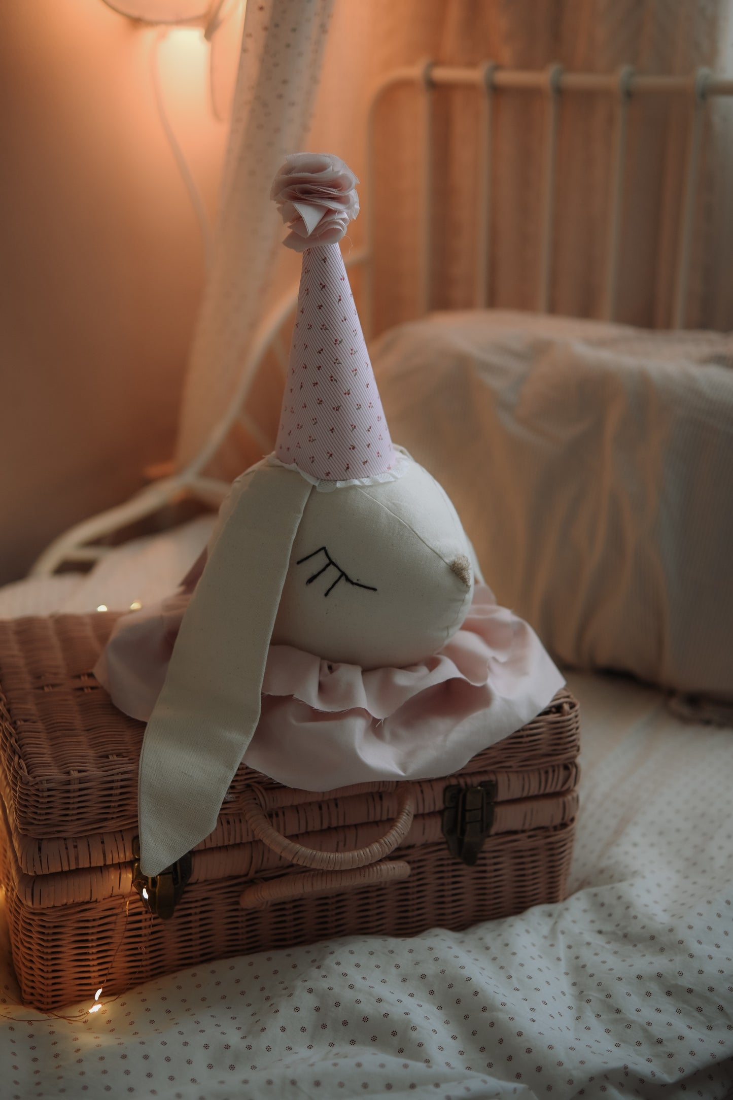 Rabbit hanging Head decoration, circus bunny Trophy
