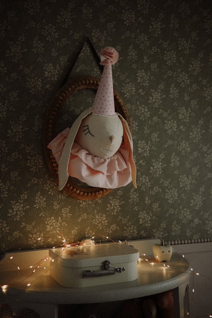 Rabbit hanging Head decoration, circus bunny Trophy