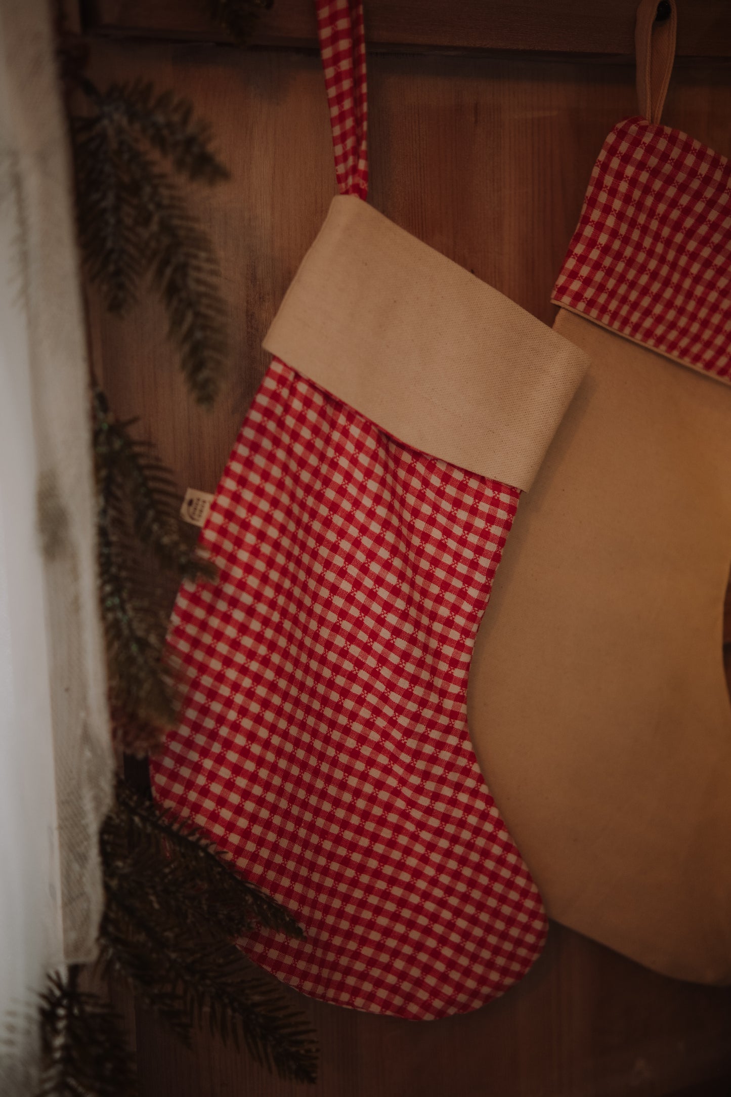 Red Christmas Stocking Ornament: Festive Holiday Decoration