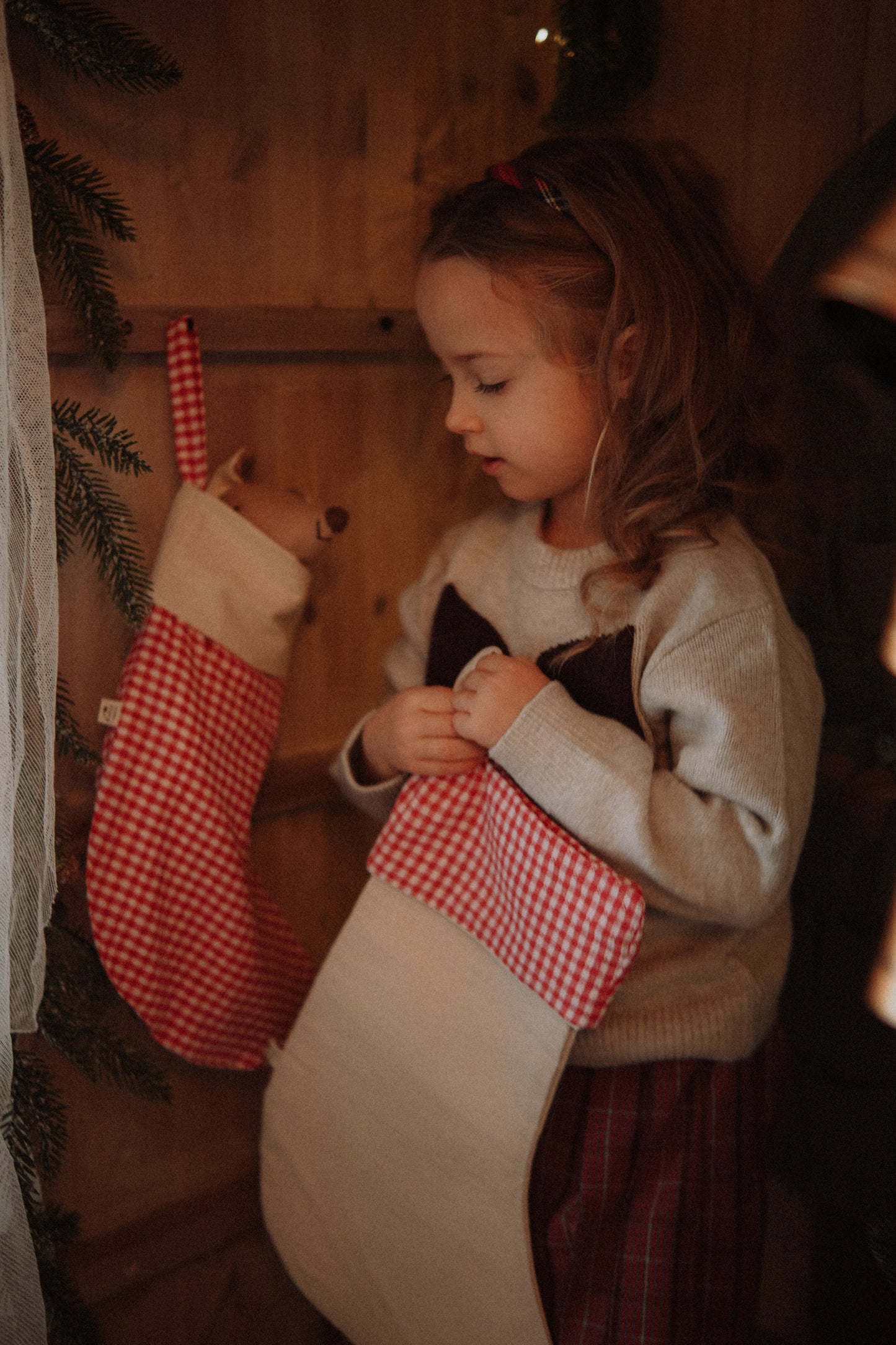 Red Christmas Stocking Ornament: Festive Holiday Decoration