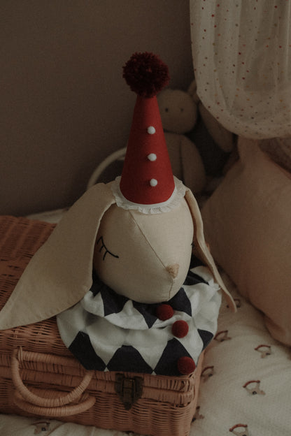 Cotton Bunny Head, Fantasy Storybook & Wonderland-Inspired Nursery Wall Decor, Kids Room Wall Art