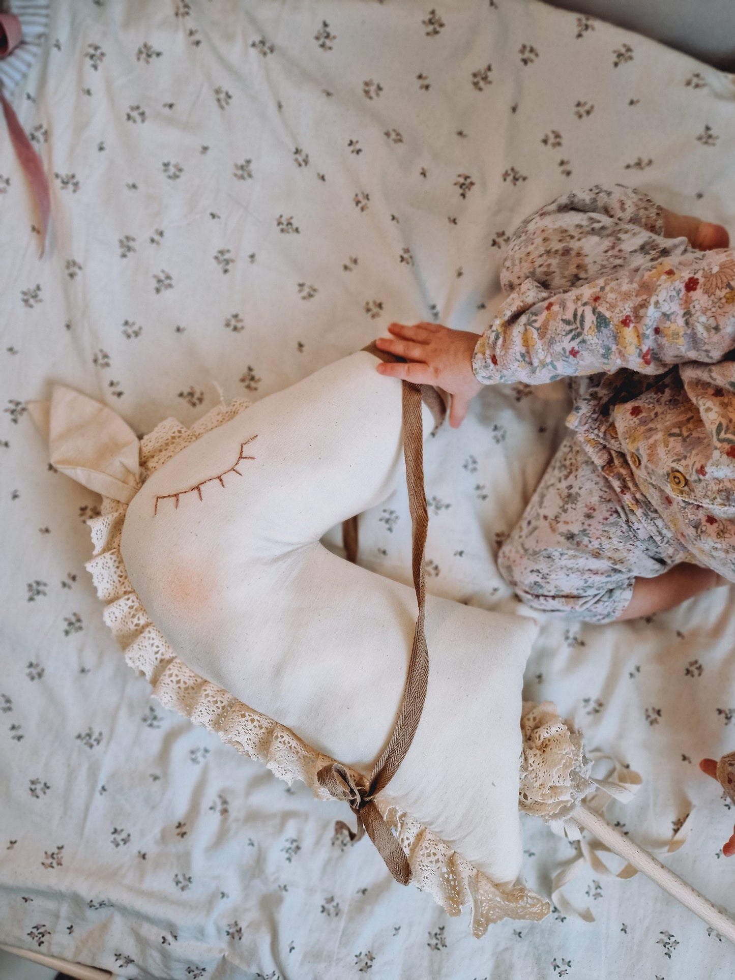 Hobby horse on a stick, ride on children toy,  Animal Toy