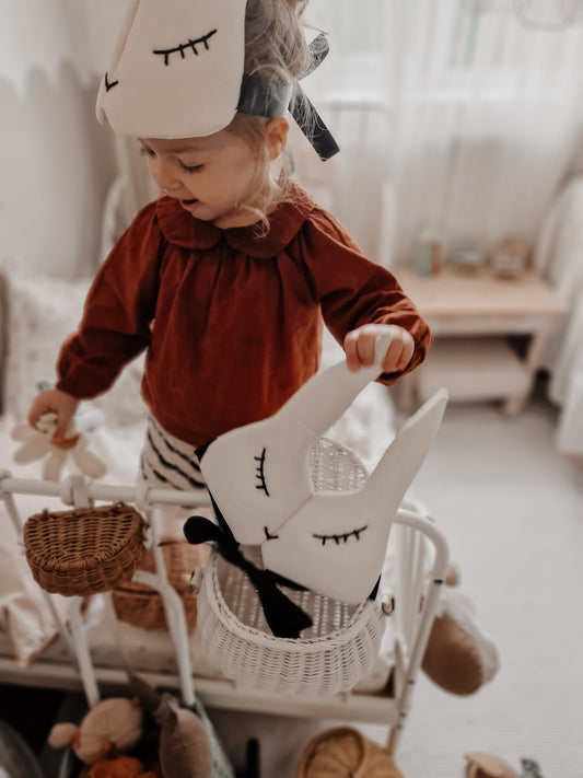Rabbit headdress, bunny face mask dressing up
