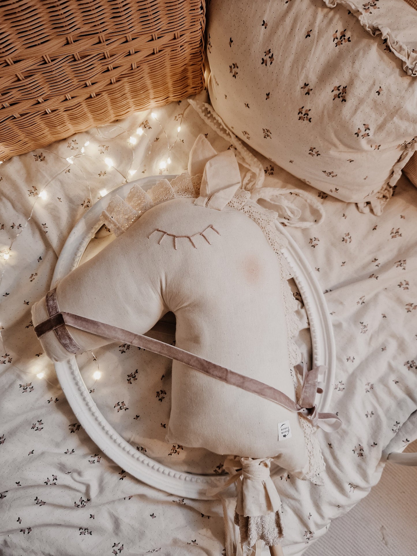 Hobby horse on a stick, ride on children toy,  Animal Toy