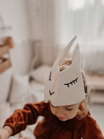 Rabbit headdress, bunny face mask dressing up