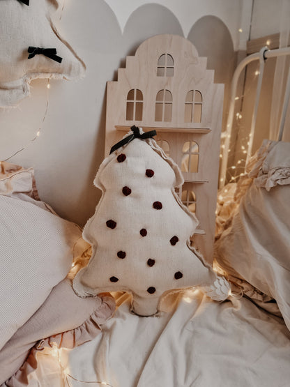 Christmas tree wall hanging cushion, cotton baby pillow