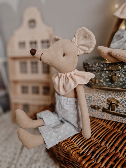 Circus Mice stuffed doll, Mouse Nursery Decoration