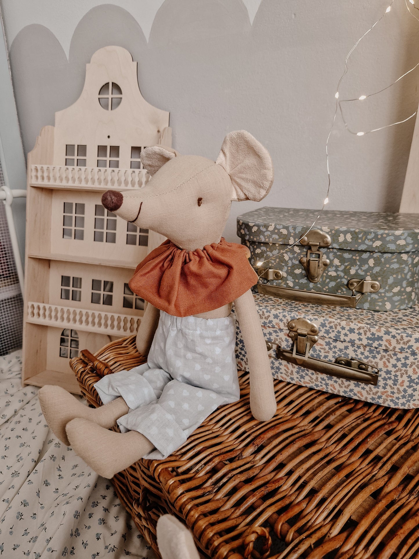 Mice stuffed decoration, cotton Mouse Doll