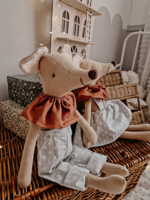 Mice stuffed decoration, cotton Mouse Doll