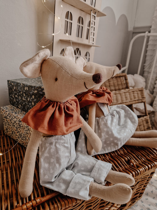 Mice stuffed decoration, cotton Mouse Doll