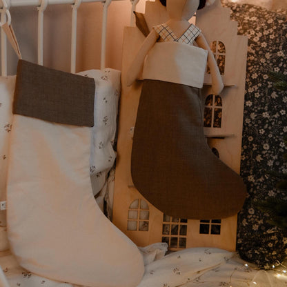 Christmas Stocking for Family, Festive Stocking Decoration