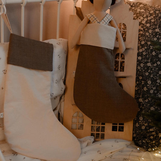 Christmas Stocking for Family, Festive Stocking Decoration