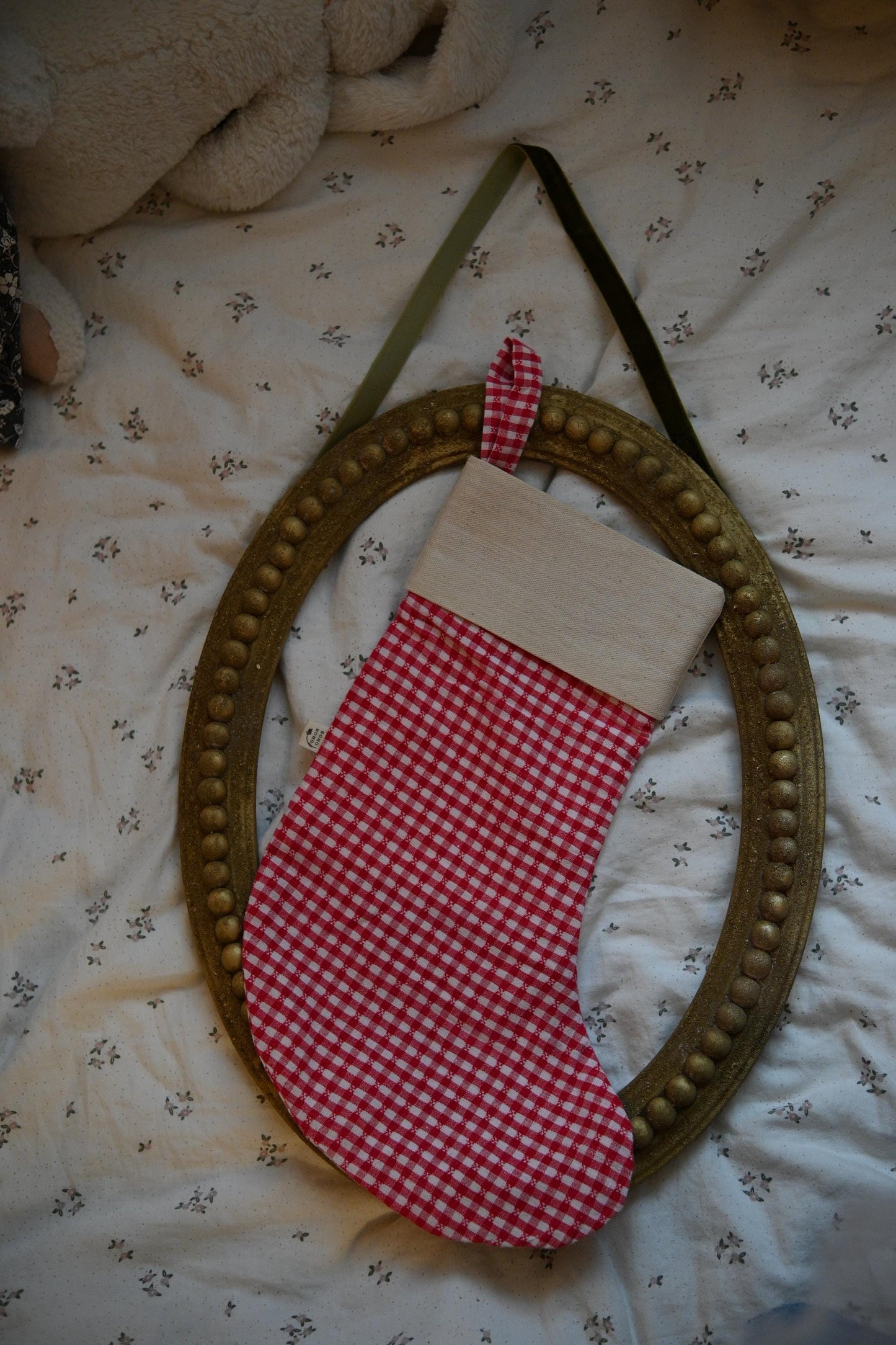 Christmas Stocking Ornament,  Xmas Sock for Gifts