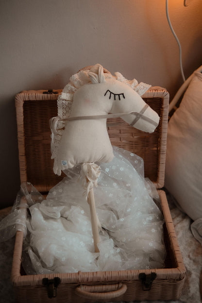 Mini Hobby Horse for Doll, Stick Horse Toy