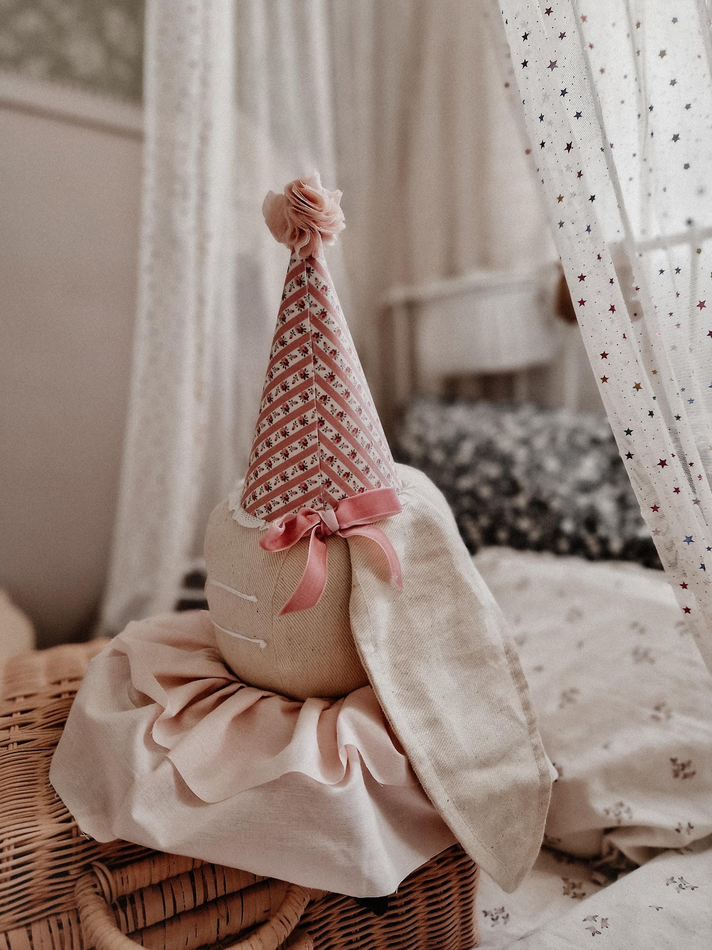 Rabbit hanging Head decoration, circus bunny Trophy