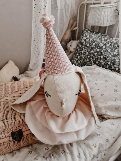 Rabbit hanging Head decoration, circus bunny Trophy